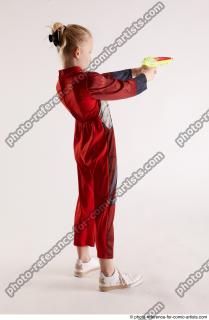 DENISA PILOT STANDING POSE WITH GUN